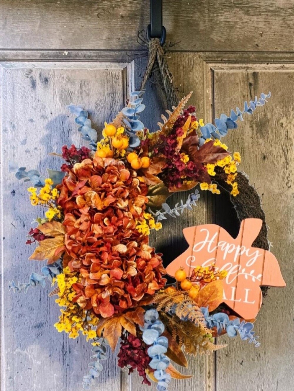 Happy Fall Y'all wreath